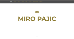 Desktop Screenshot of miropajic.com