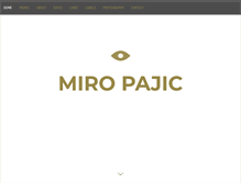 Tablet Screenshot of miropajic.com